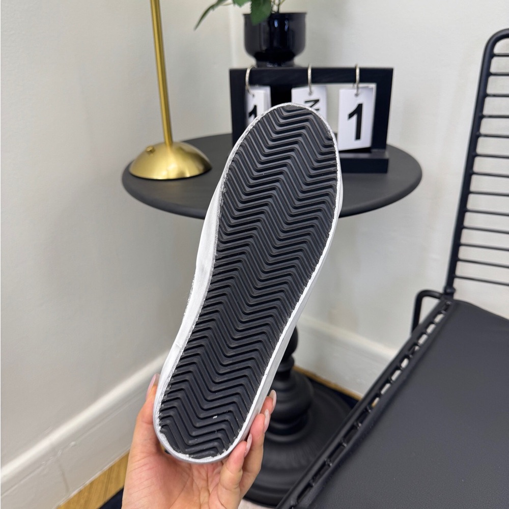 Golden Goose Silver and Gold Glitter Sneakers - Picture 8 of 8